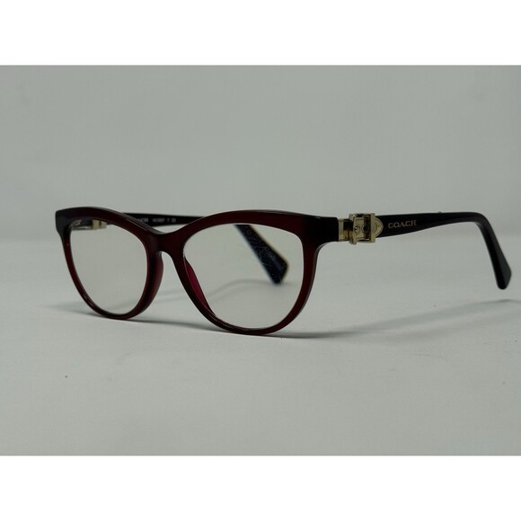 Coach Eyeglass Frames HC6087T 51-16-135 Burgundy 5393 main image 6